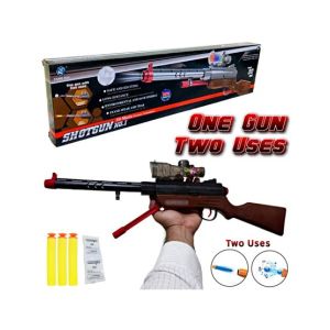 Planet X 2 in 1 Darts Shooter and Bubble Shooter Shot-gun (PX-11559)