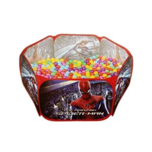 Planet X Spiderman Ball Pit Pool Play Tent With 15 Balls (PX-10388)