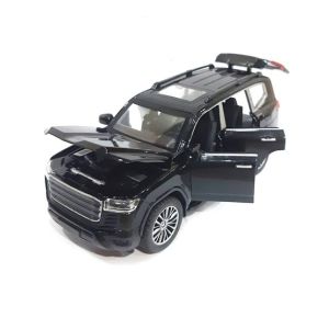 Planet X Land Cruiser Scale Die Cast Toy Car Black (PX-12005)