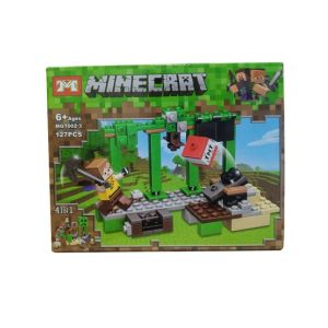 Planet X Minecraft 4 In 1 Building Blocks Set For Kids (PX-12084)