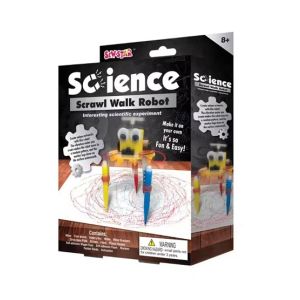 Planet X Science Scrawl Walk Robot Diy Kit For Kids (PX-12027)