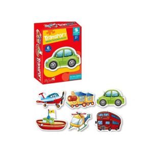 Planet X Transport 2 and 3 Piece Puzzle Set For Kids (PX-12139)