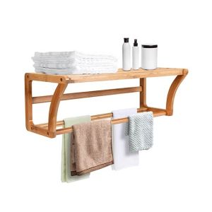 Q-H Mart Wall Mounted Bathroom Shelf