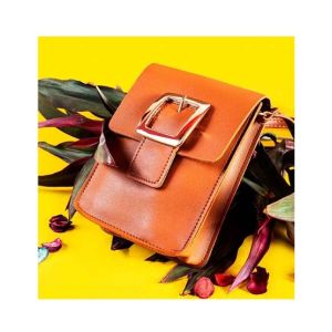 Rangoon Buckle Flip Bag For Women Brown