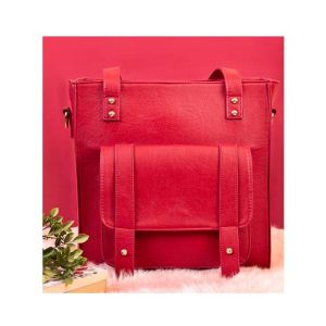 Rangoon Messenger Bag For Women Red