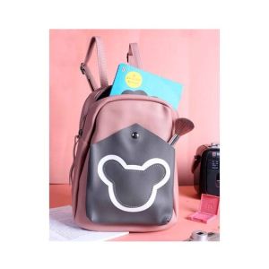 Rangoon Mickey Mini Backpack For Women Light Pink