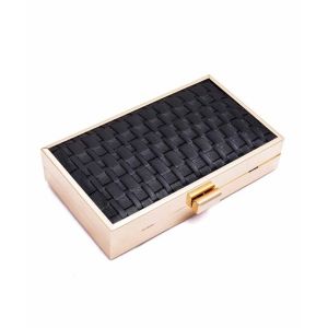 Rangoon Minaudiere Clutch Bag For Women Black