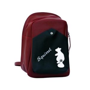 Rangoon Squirrel Mini Backpack For Women Two Tone