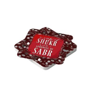 ZamZam Twinkle Stars Printed Tea Coaster