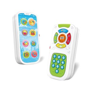 Shopeasy Baby Musical TV Remote Control And Smart Phone Toy 