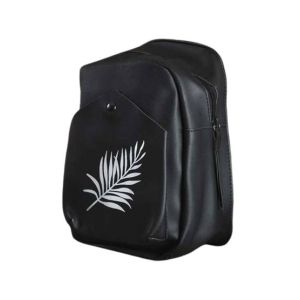 Rangoon Leaf Mini Backpack For Women Black