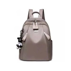 Saad Collection Luxury Drawstring College Bag For Women Grey