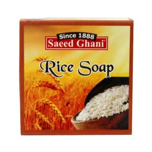 Saeed Ghani Rice Soap For Soft Glowing Skin 100 GM