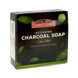 Saeed Ghani Charcoal Deep Cleansing Handmade Soap 100gm