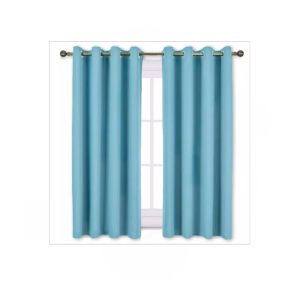 Sajid Zaib Velvet Jacquard Curtains 2 Pcs Turquoise