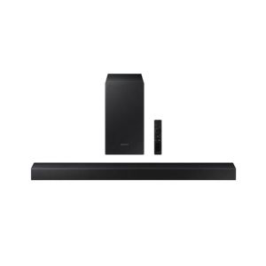 Samsung 2.1 Ch Dolby Audio Bluetooth Soundbar (HW-T450) - Official Warranty