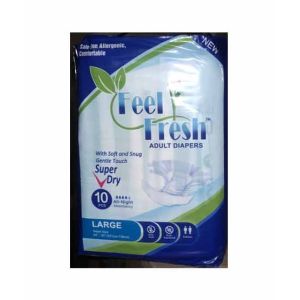 Sawanki Feel Fresh Adult Diaper Large Pack of 10