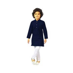 RG shop Exclusiver Kurta &amp; Pajama 2pec Suit For Kids.-Blue-2-3 Year