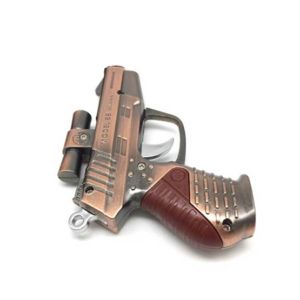 Shop Zone Mini Pistol Gas Lighter With Laser