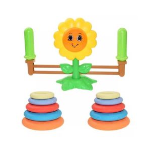 ShopEasy Rings Weight Sunflower Learning Balance Educational Toy