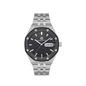 Bigotti Stainless Steel Men's Watch Silver (BG.1.10331-2)