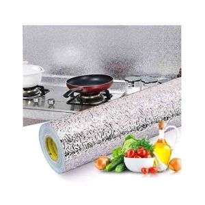 Singaar Collection Kitchen Wall Aluminum Foil Stickers 2 Meter