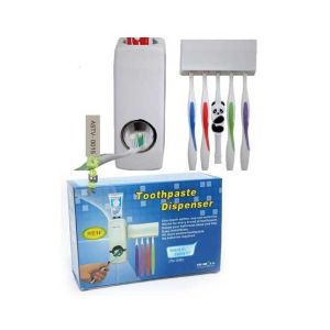 Singaar Collection Toothpaste Dispenser With Brush Holder