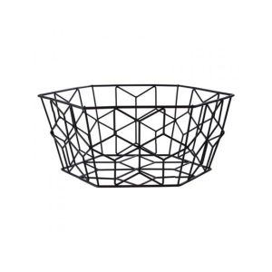 Premier Home Vertex Contour Fruit Basket - Black (507024)