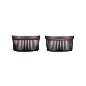 Premier Home Oven Love Ramekins Pack Of 2 - Purple (104302)