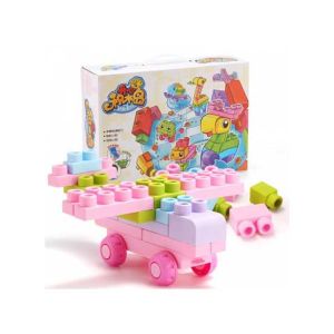 Shopeasy Baby Soft Plastic Rubber Building Block