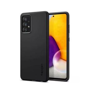 Spigen Thin Fit Slim Case For Galaxy A72 - Matte Black