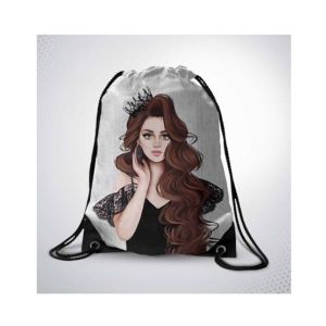 Traverse Girls Digital Printed Drawstring Bag (T563DRSTR)