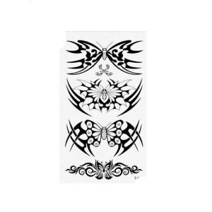 Ferozi Traders Butterflies Temporary Tattoo Stickers