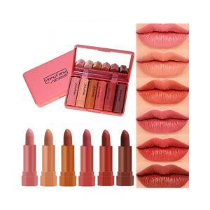 Telemall Henfang Waterproof Matte Lipstick 6pcs