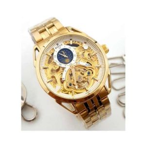 TFH Automatic Skeleton Watch For Men White