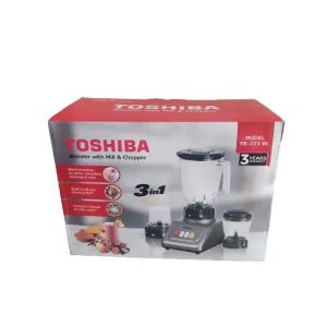 Toshiba 3 In 1 Juicer Blender Black (TB-223-BL)