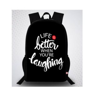 Traversa Life is Better Digital Printed Backpack (T203TWH)