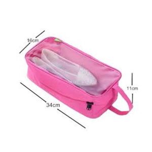 RG Shop Travel Shoe Bag Pink