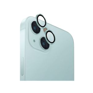 Uniq Optix Aluminium Camera Lens Protector For iPhone 15/15 Plus - Cool Mint