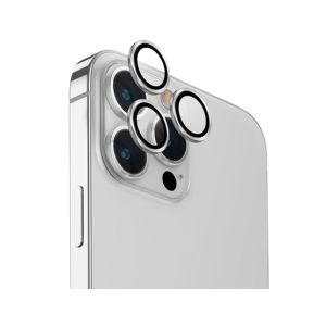 Uniq Optix Aluminium Camera Lens Protector For iPhone 15 Pro 6.1" Silver