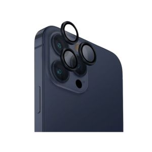 Uniq Optix Aluminium Camera Lens Protector For iPhone 15 Pro Max Deep Navy