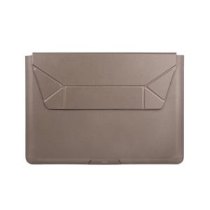 Uniq Oslo 14" Laptop Sleeve and Stand - Stone Grey