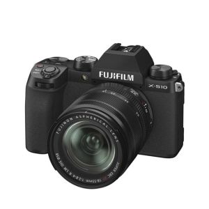 Fujifilm X-S10 Mirrorless Camera with 18-55mm Lens