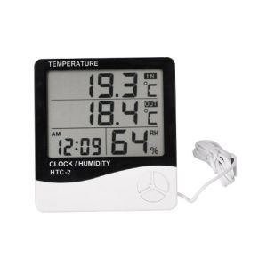 VIP Deals Digital Clock With Temperature Humidity Meter