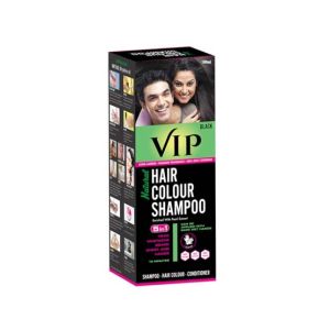 Shop Zone Vip Natural Hair Colour Shampoo Black 180ml