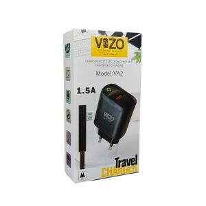 Vizo 1.5A Micro USB Fast Charger Black (VA2)