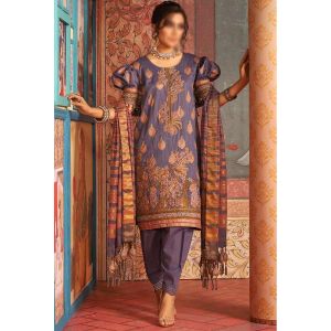 WIB Embroidered Collection Unstitched 3 Piece (0009)