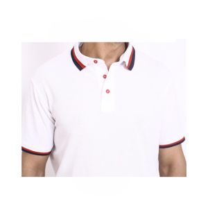 Wings Polo T-Shirt For Men White