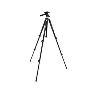 Manfrotto Pro Aluminium Tripod With 391RC2 Head Black (190XB)