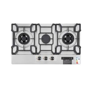 Xpert 3 Burners Built In Stainless Steel Hob (XST-3-777)